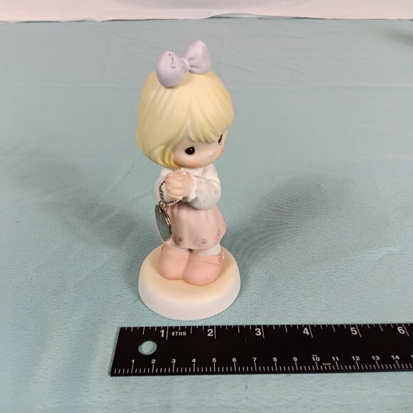 E3-4 Precious Moments Figurine c0023 Friends Are Held Within The Heart - Picture 7 of 7